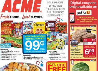 Acme Weekly Ad Aug 28 – Sep 3, 2020