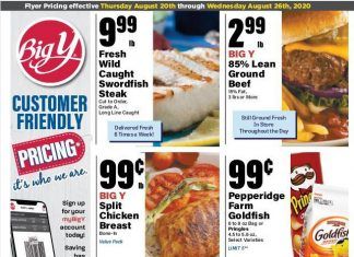 Big Y Weekly Ad Aug 20 – Aug 26, 2020