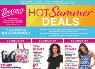 Boscov’s Weekly Ad Aug 06 – Aug 12, 2020