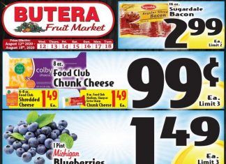 Butera Weekly Ad Aug 12 – Aug 18, 2020