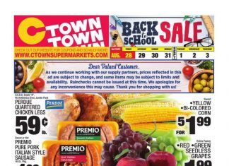 C-Town Weekly Ad Aug 28 – Sep 03, 2020