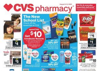 CVS Weekly Ad Aug 09 – Aug 15, 2020