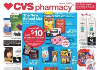 CVS Weekly Ad Aug 16 – Aug 22, 2020
