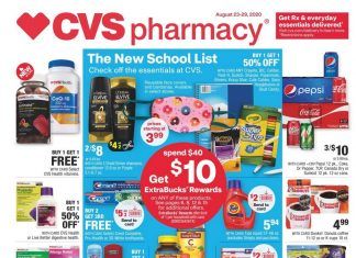 CVS Weekly Ad Aug 23 – Aug 29, 2020