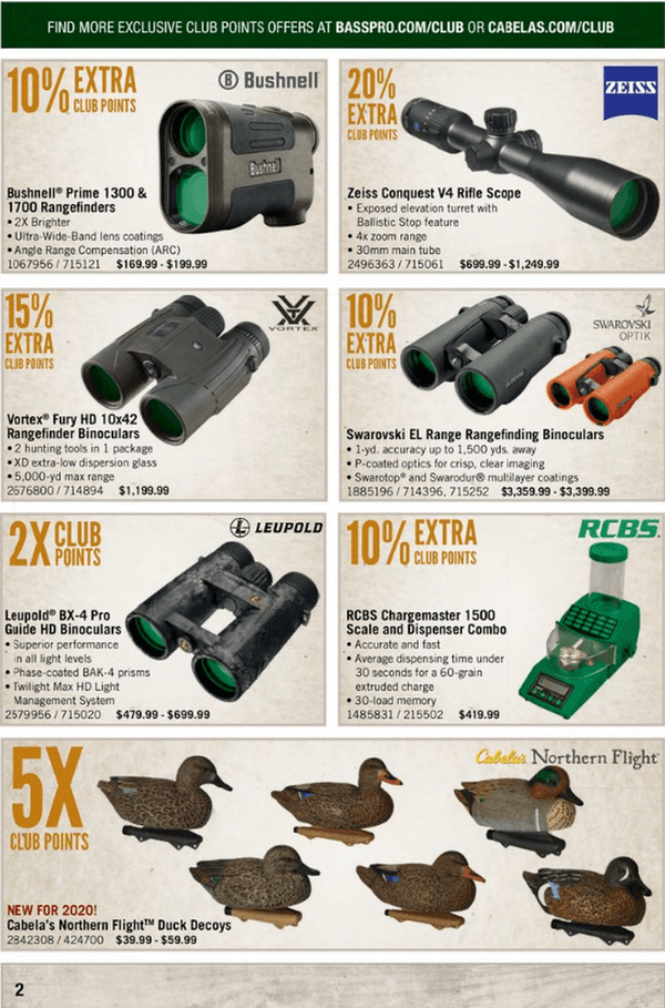 Cabela's Monthly Gear Guide Aug 01 Aug 31, 2020
