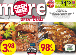 Cash Wise Weekly Ad Aug 19 – Aug 25, 2020