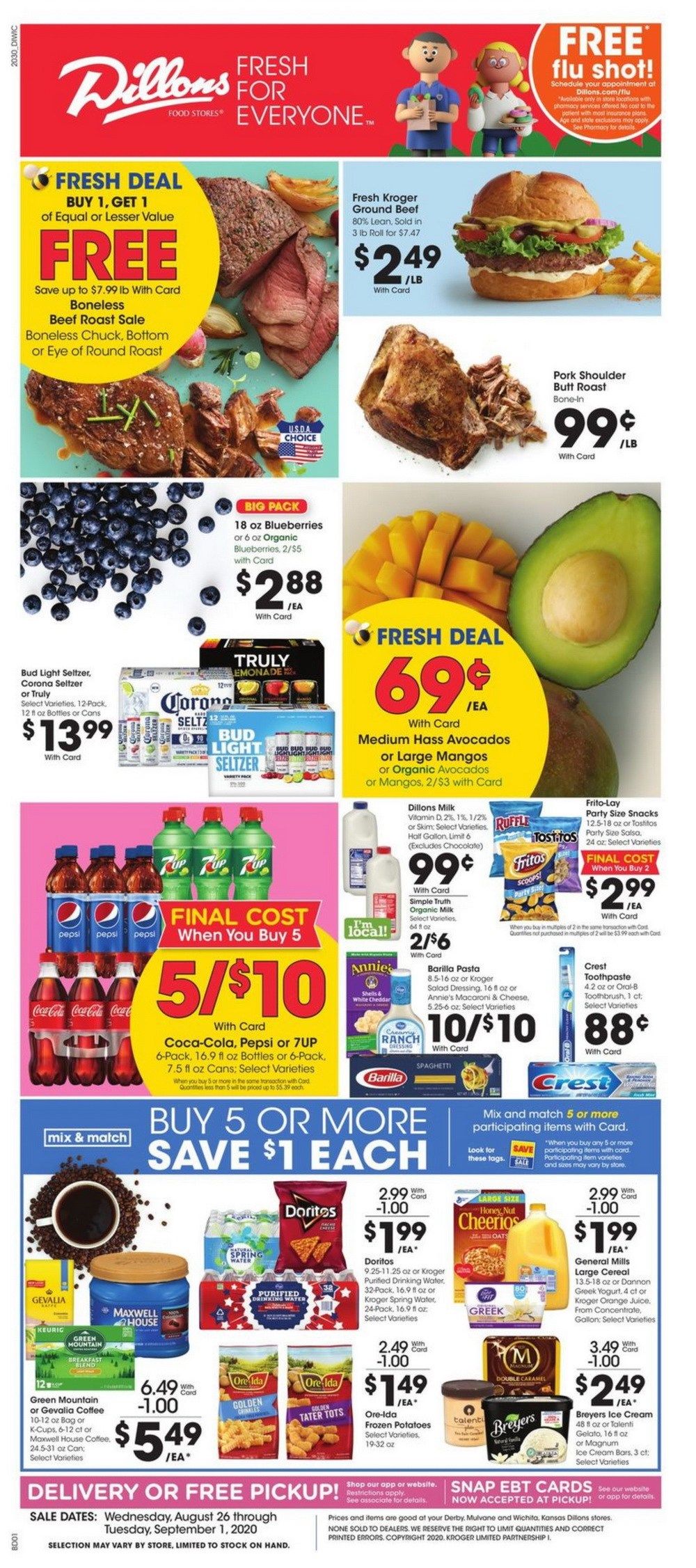 Dillons Weekly Ad Aug 26 Sep 01, 2020