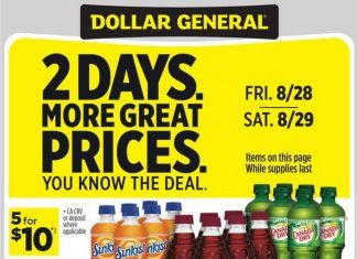 Dollar General Weekly Ad Aug 23 – Aug 29, 2020