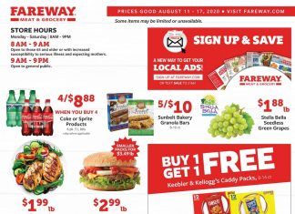 Fareway Weekly Ad Aug 11 – Aug 17, 2020
