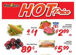 Food 4 Less Weekly Ad Aug 05 – Aug 11, 2020