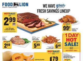 Food Lion Weekly Ad Aug 19 – Aug 25, 2020