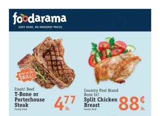 Foodarama Weekly Ad Aug 05 – Aug 11, 2020