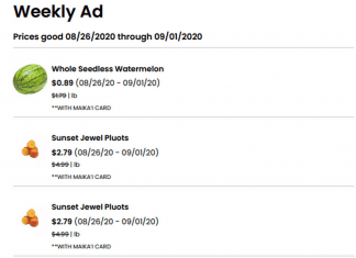 Foodland Super Market Weekly Ad Aug 26 – Sep 01, 2020
