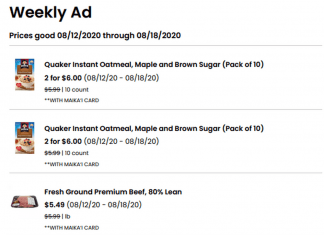 Foodland Super Market Weekly Ad Aug 12 – Aug 18, 2020