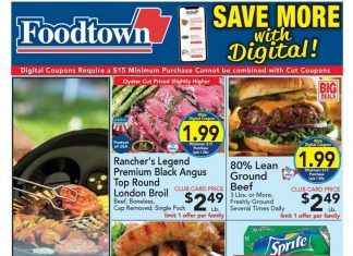 Foodtown Weekly Ad Aug 28– Sep 03, 2020