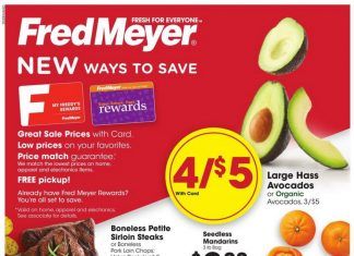 Fred Meyer Weekly Circular Aug 26 – Sep 01, 2020