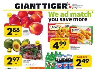 Giant Tiger Weekly Ad Aug 26 – Sep 01, 2020