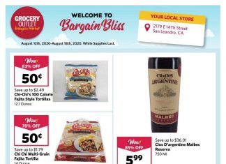 Grocery Outlet Weekly Ad Aug 12 – Aug 18, 2020