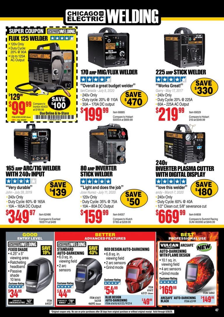 Harbor Freight Flyer Sale Sep 01 Sep 30, 2020