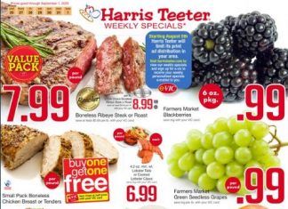 Harris Teeter Weekly Ad Aug 26 – Sep 01, 2020