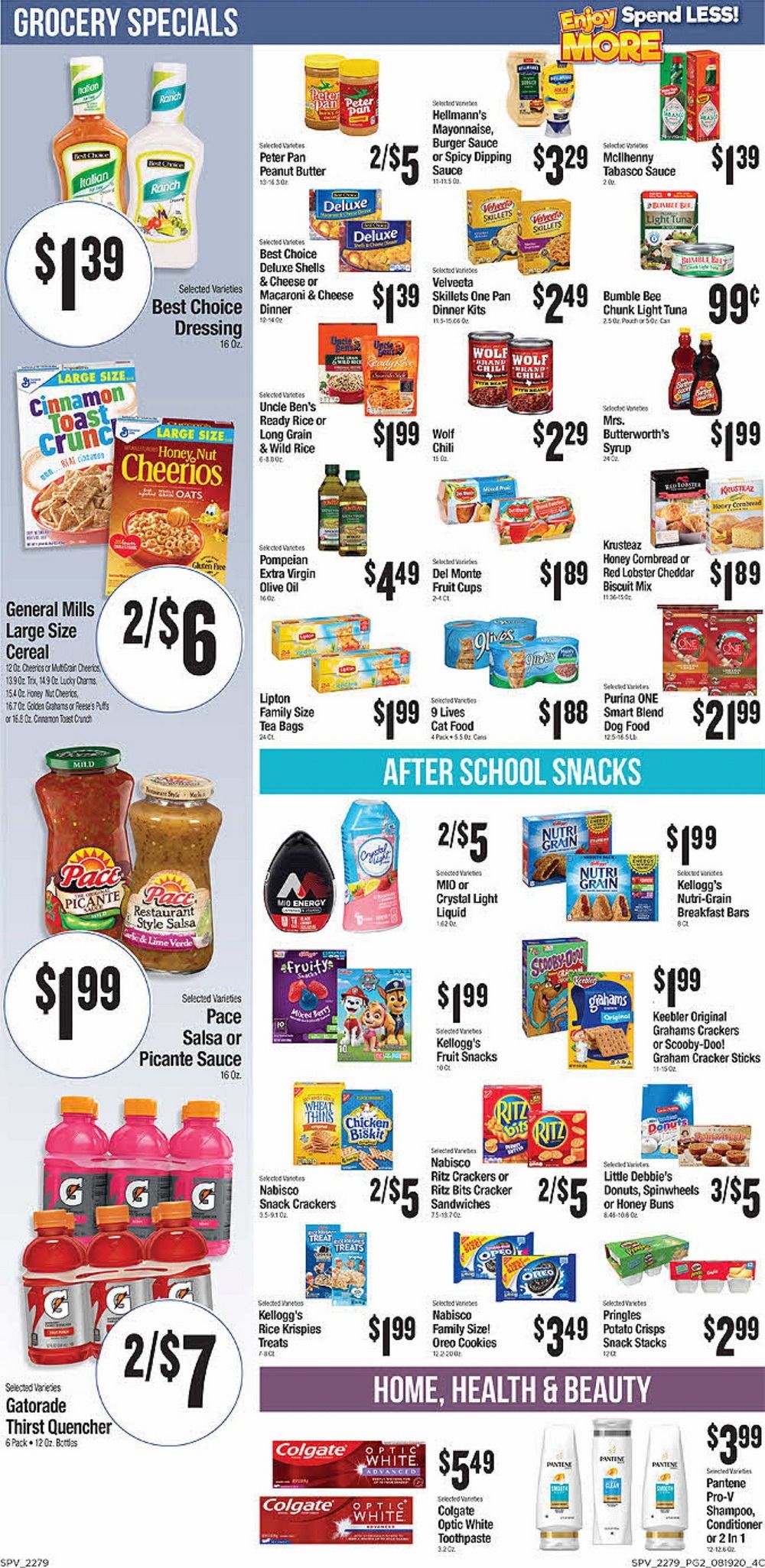 Harter House Weekly Ad Aug 19 Aug 25, 2020