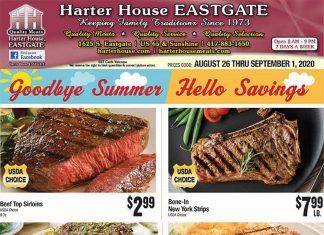 Harter House Weekly Ad Aug 26 – Sep 01, 2020