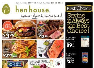 Hen House Weekly Circular Aug 12 – Aug 18, 2020