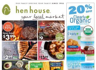 Hen House Weekly Circular Aug 19 – Aug 25, 2020