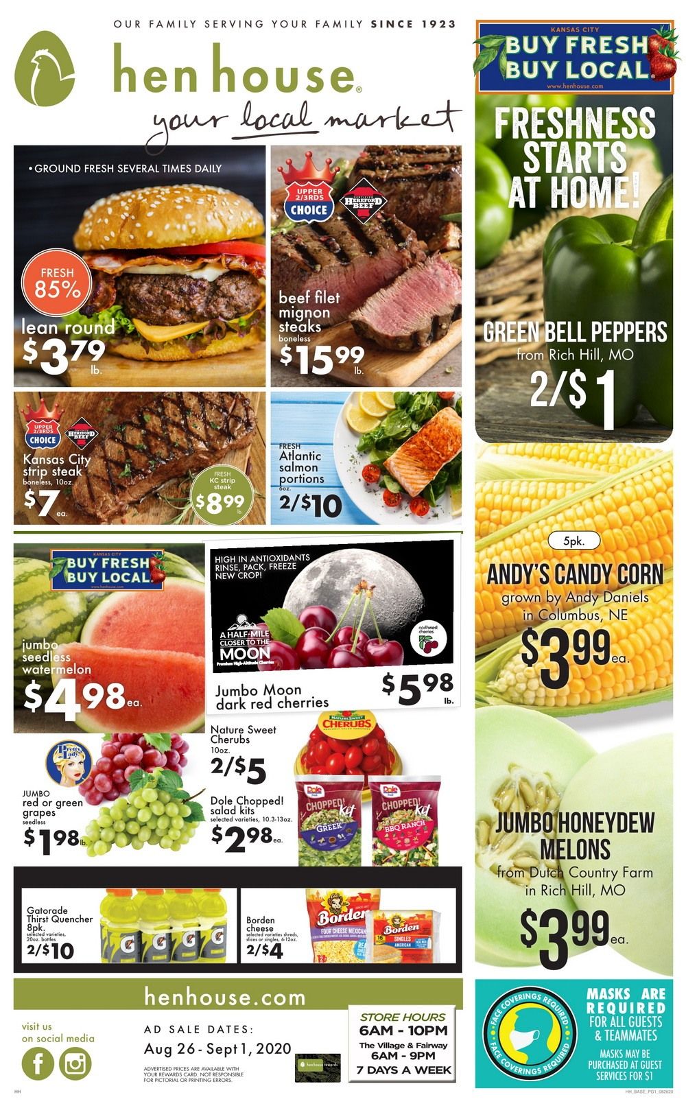 Hen House Weekly Circular Aug 26 Sep 01, 2020