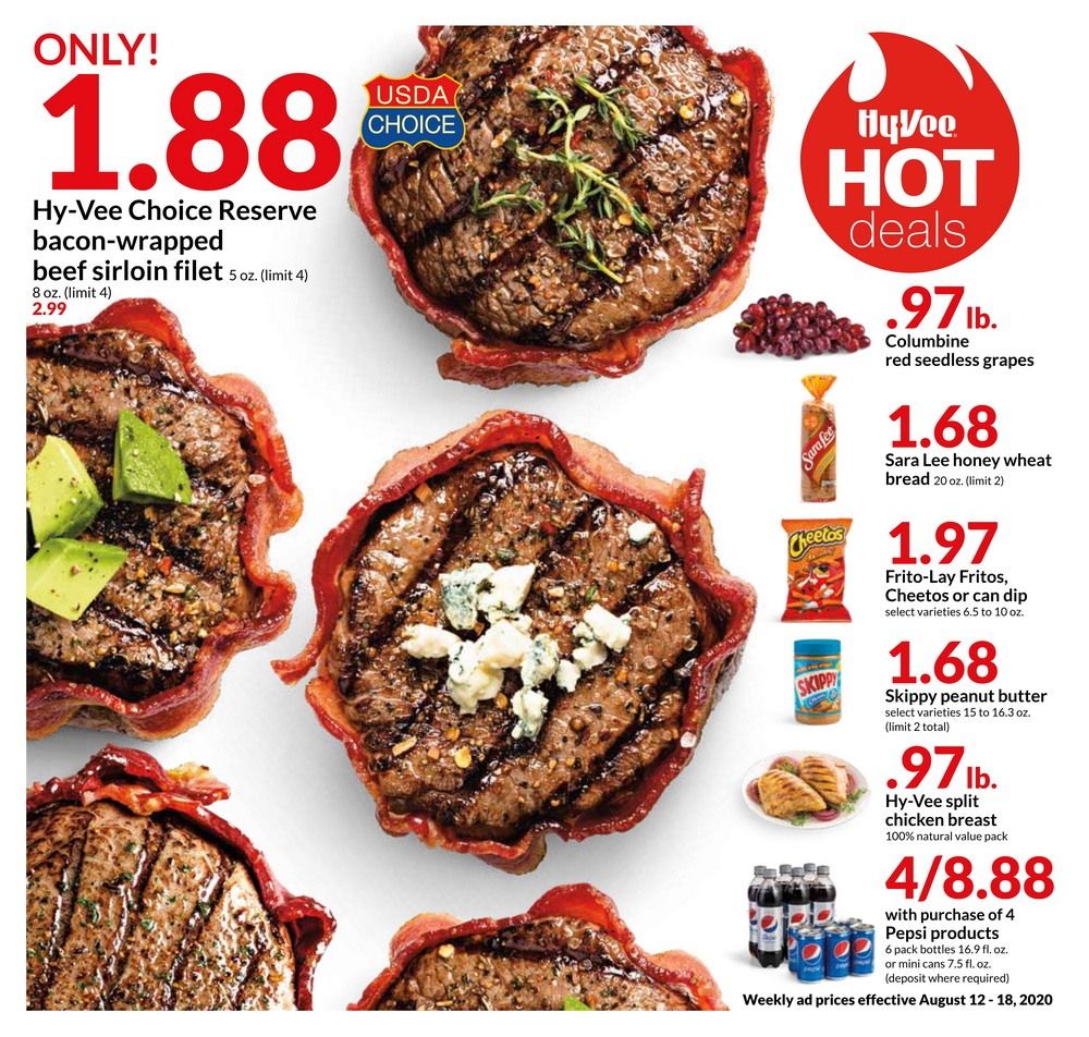 Hy-Vee Weekly Ad Aug 12 - Aug 18, 2020