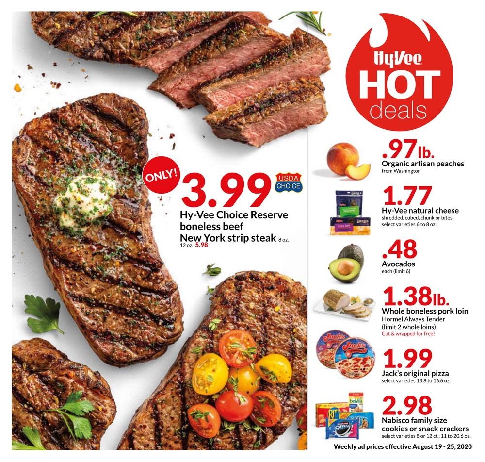 HyVee Weekly Ad Aug 19 Aug 25, 2020