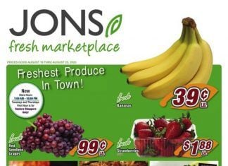 Jons Weekly Ad Aug 19 – Aug 25, 2020