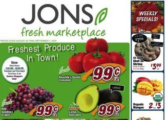 Jons Weekly Ad Aug 26 – Sep 01, 2020