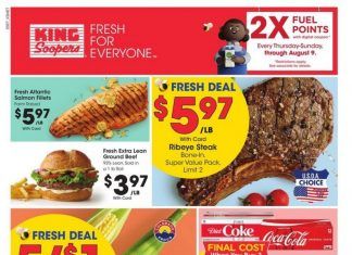 King Soopers Weekly Ad Aug 05 – Aug 11, 2020