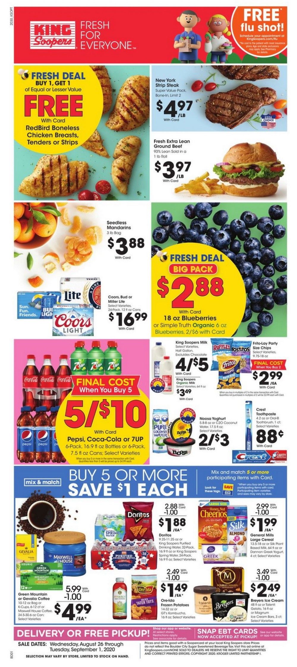 King Soopers Weekly Ad Aug 26 Sep 01, 2020