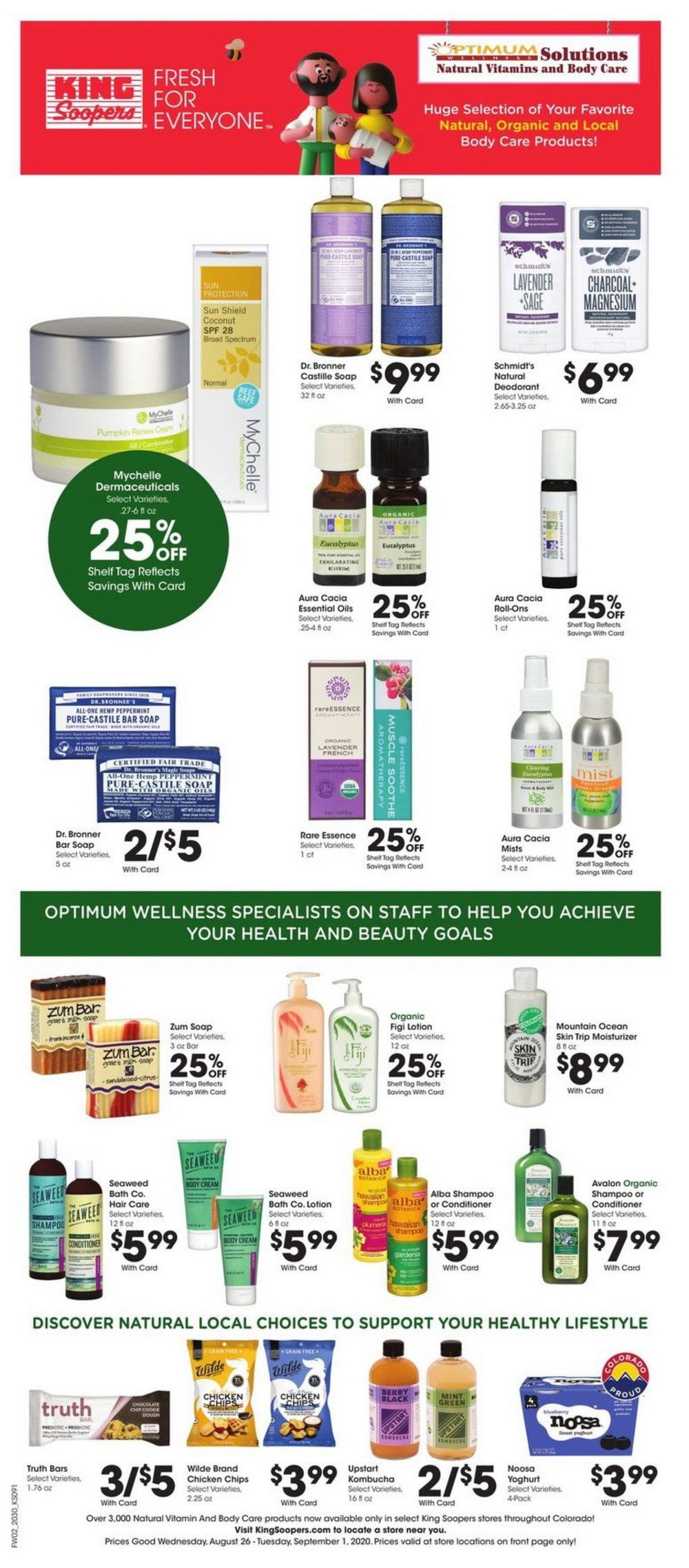 King Soopers Weekly Ad Aug 26 Sep 01, 2020