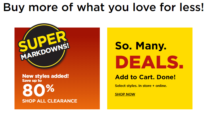 Kohls Coupons Sale Until Sep 02, 2020