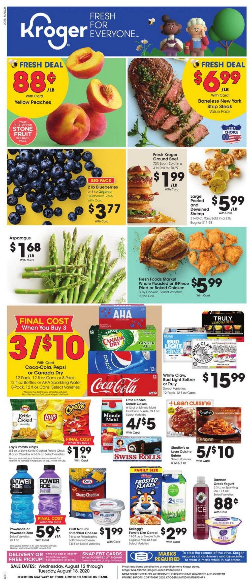 Kroger Weekly Ad Aug 12 Aug 18, 2020