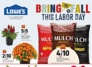 Lowe’s Weekly Ad Aug 27- Sep 09, 2020