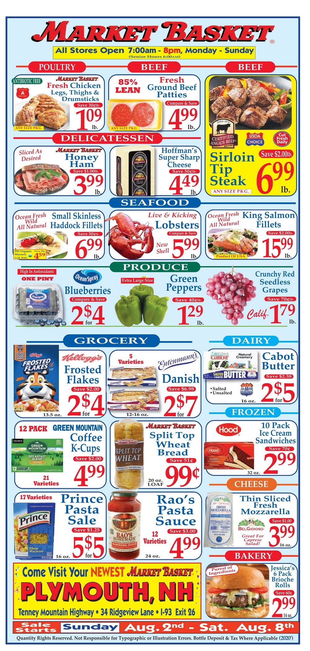 Market Basket Weekly Flyer Aug 02 Aug 08, 2020