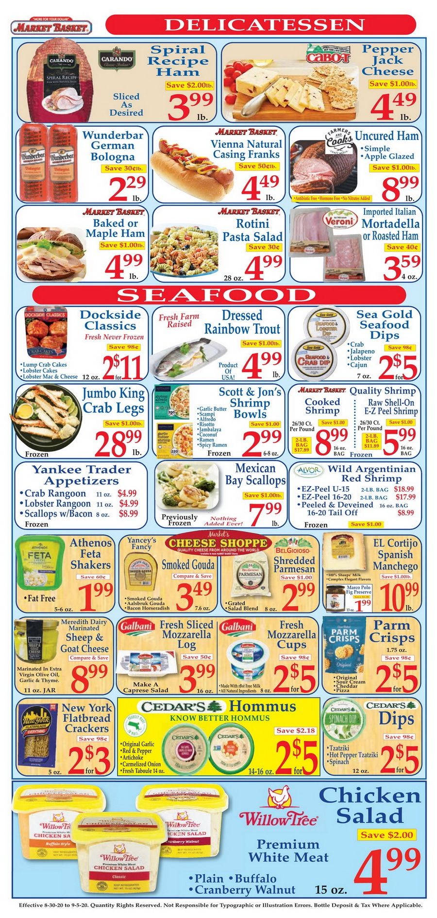 Market Basket Weekly Flyer Aug 30 Sep 05, 2020