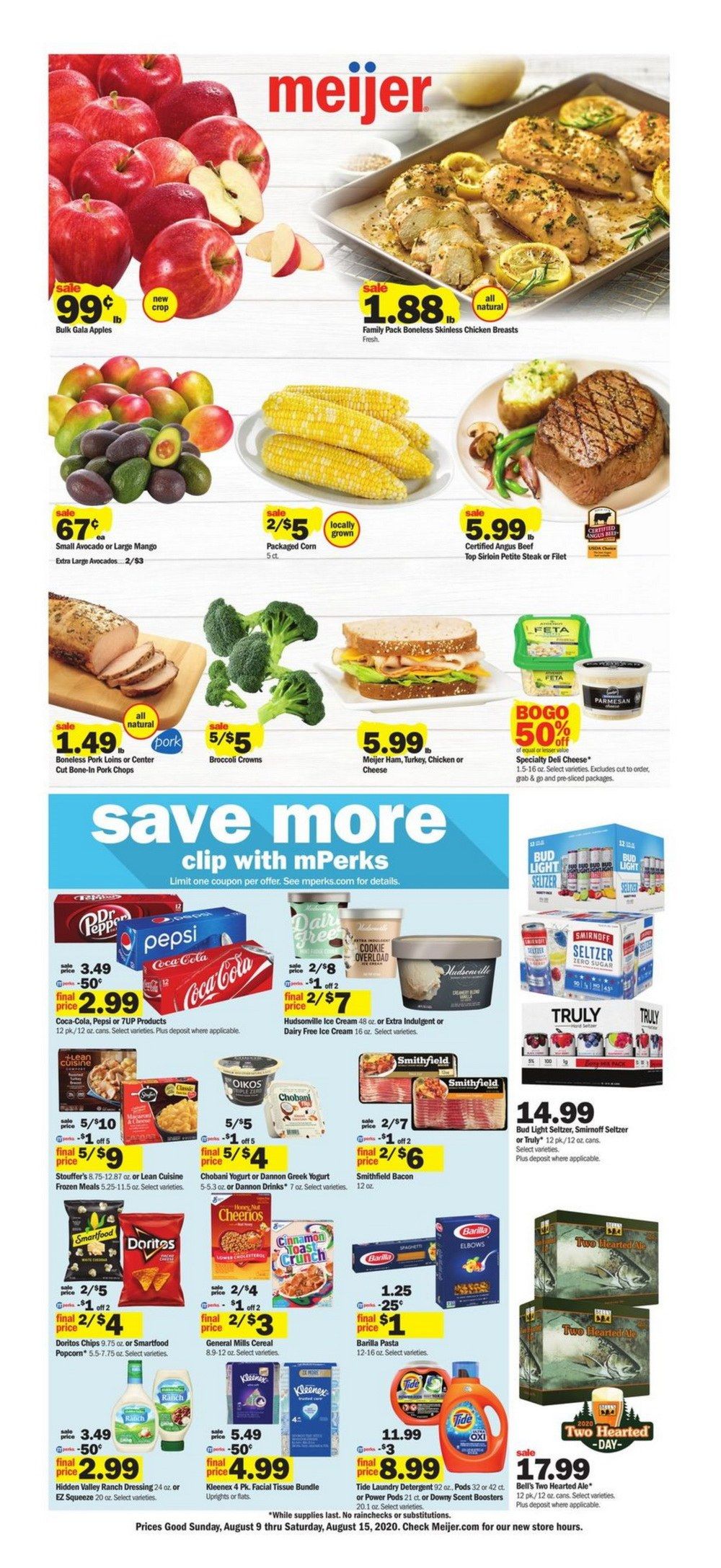 Meijer Weekly Ad Aug 09 Aug 15, 2020