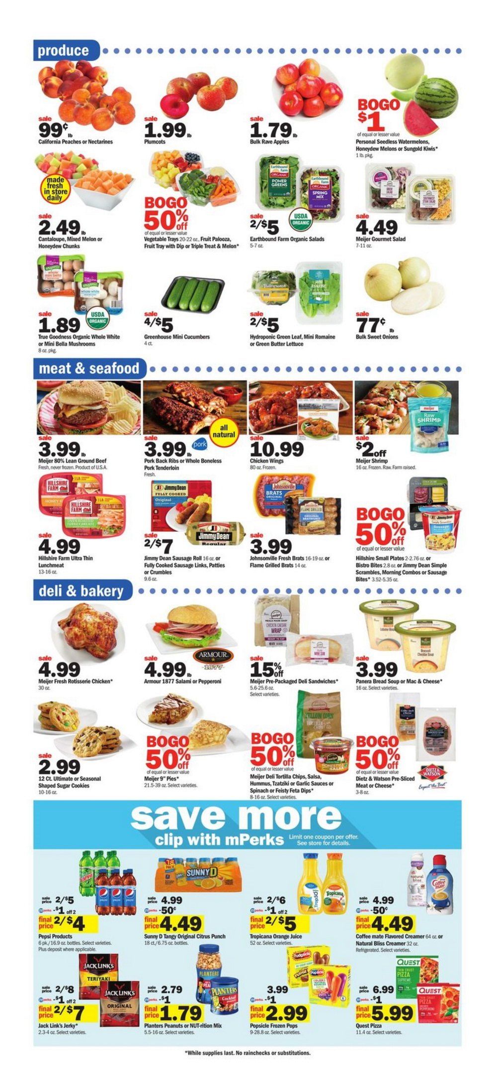 Meijer Weekly Ad Aug 09 – Aug 15, 2020