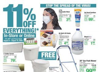 Menards Weekly Ad Aug 09 – Aug 15, 2020