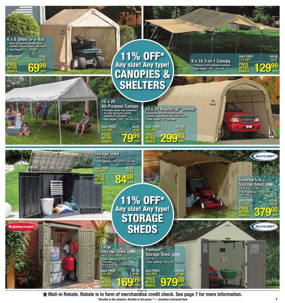 Menards Weekly Ad Aug 09 Aug 15, 2020