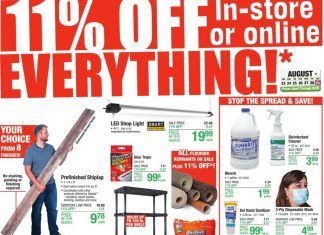 Menards Weekly Ad Aug 23 – Aug 29, 2020