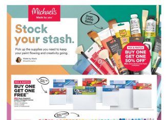 Michaels Weekly Ad Aug 09 – Aug 15, 2020