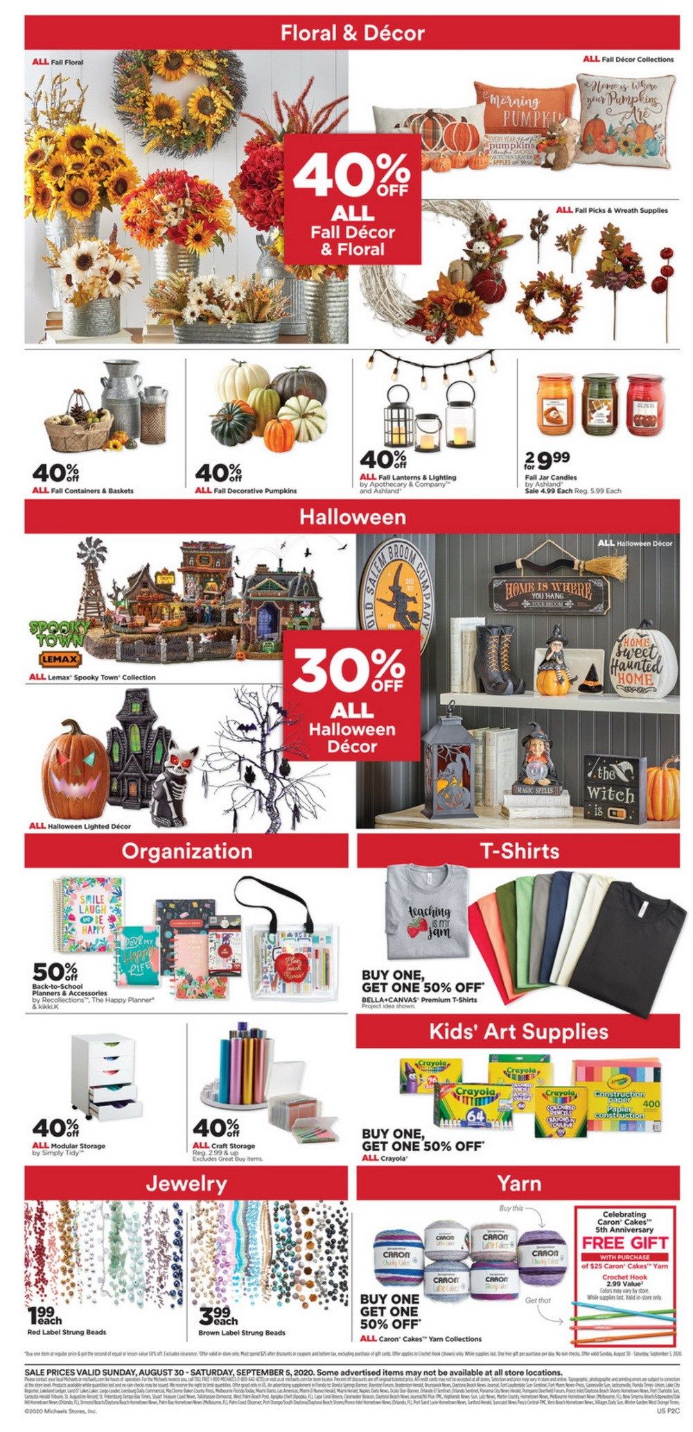 Michaels coupon labor day