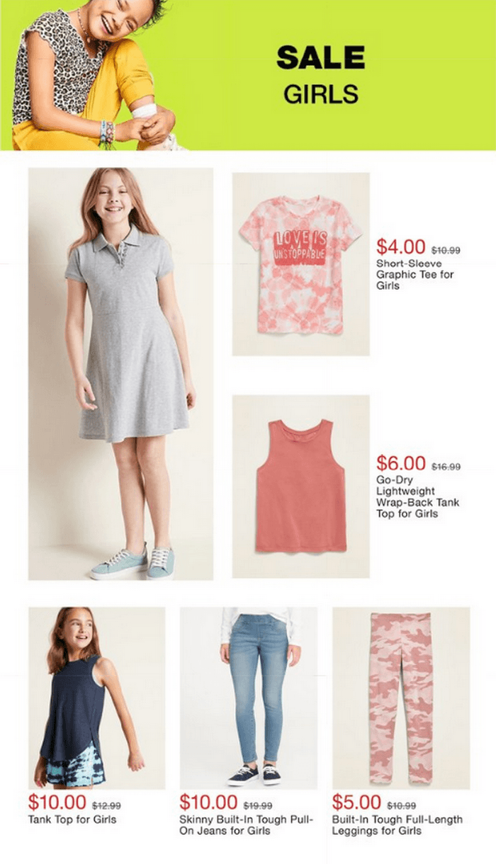 Old Navy Weekly Ad Aug 25 – Aug 31, 2020