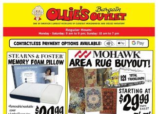 Ollie’s Weekly Ad Aug 20 – Aug 26, 2020